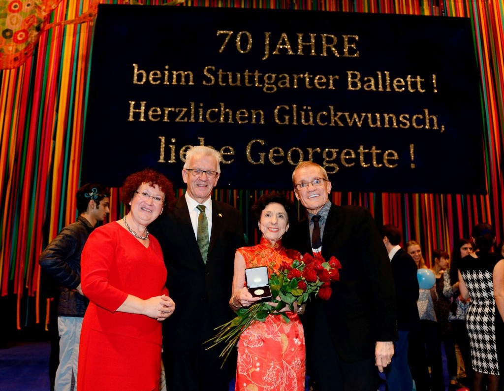 11. G.Kretschmann, W.Kretschmann, G.Tsinguirides and R.Anderson, Prize Giving Ceremony December 05, 2015, Stuttgart State Opera © Stuttgart Ballet 2015