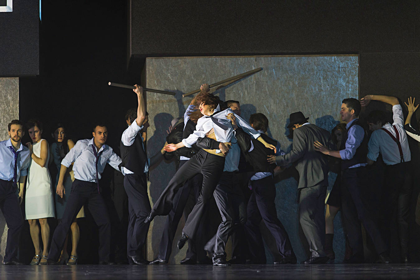 2. Ensemble, “Romeo and Juliet” by Stijn Celis, Semperoper Ballet 2014 © C.Radu