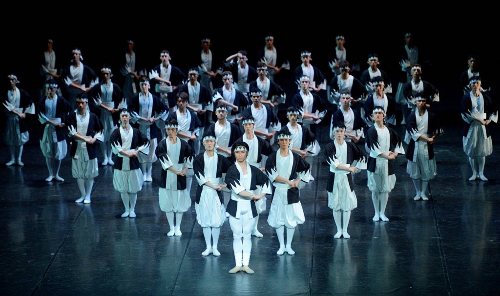 4. Samurai (ensemble), The Kabuki by Maurice Béjart, Tokyo Ballet 2014 