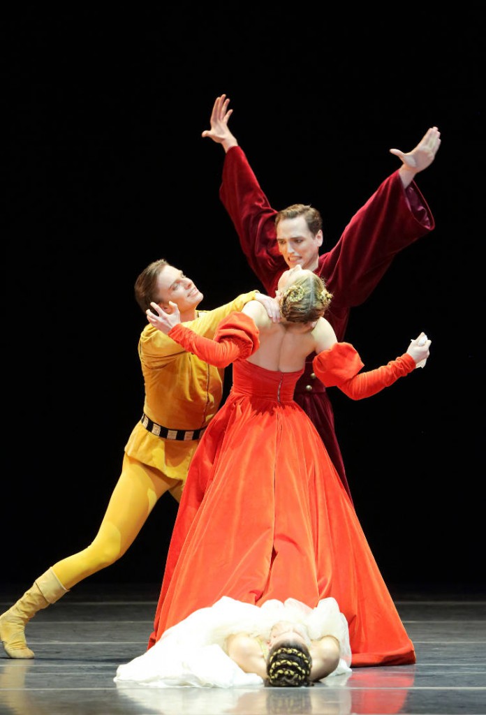 5. Lukáš Slavický, Séverine Ferrolier, Emma Barrowman and Léonard Engel, The Moor's Pavane by José Limón, Forever Young, Bavarian State Ballet