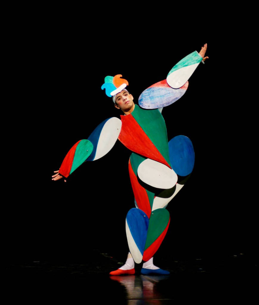 7. The Triadic Ballet by Gerhard Bohner, Jumping Jack, Nicholas Losada, copyright C.Tandy 