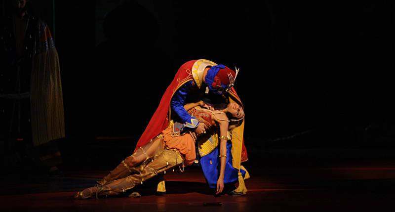9. D.Sukhorukova and C.Pierre, "Schéhérazade" by M.Fokine, Bavarian State Ballet 