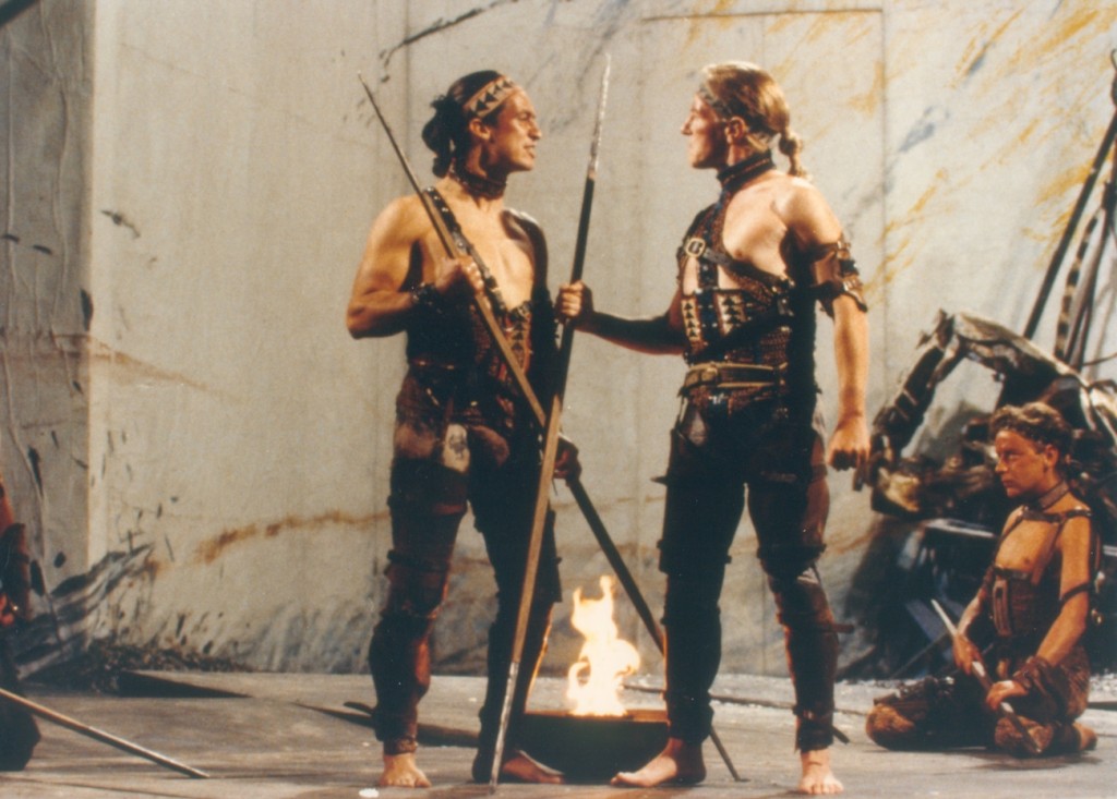 13. T.Moretti, M.Zapatka and M.Tregor, “Troilus and Cressida”; D.Dorn, director; Kammerspiele Munich 1986 © German Theater Museum, Munich, O.Sternberg 2015