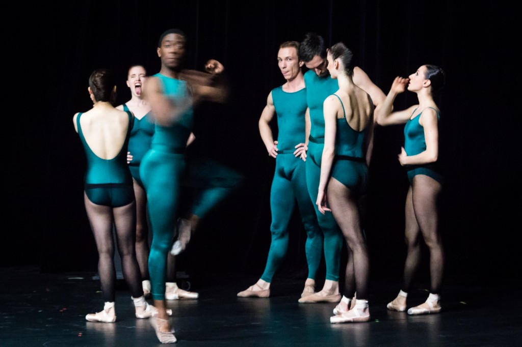 7. Ensemble, In the Middle, Somewhat Elevated by W.Forsythe, Semperoper Ballet, photo I.Whalen