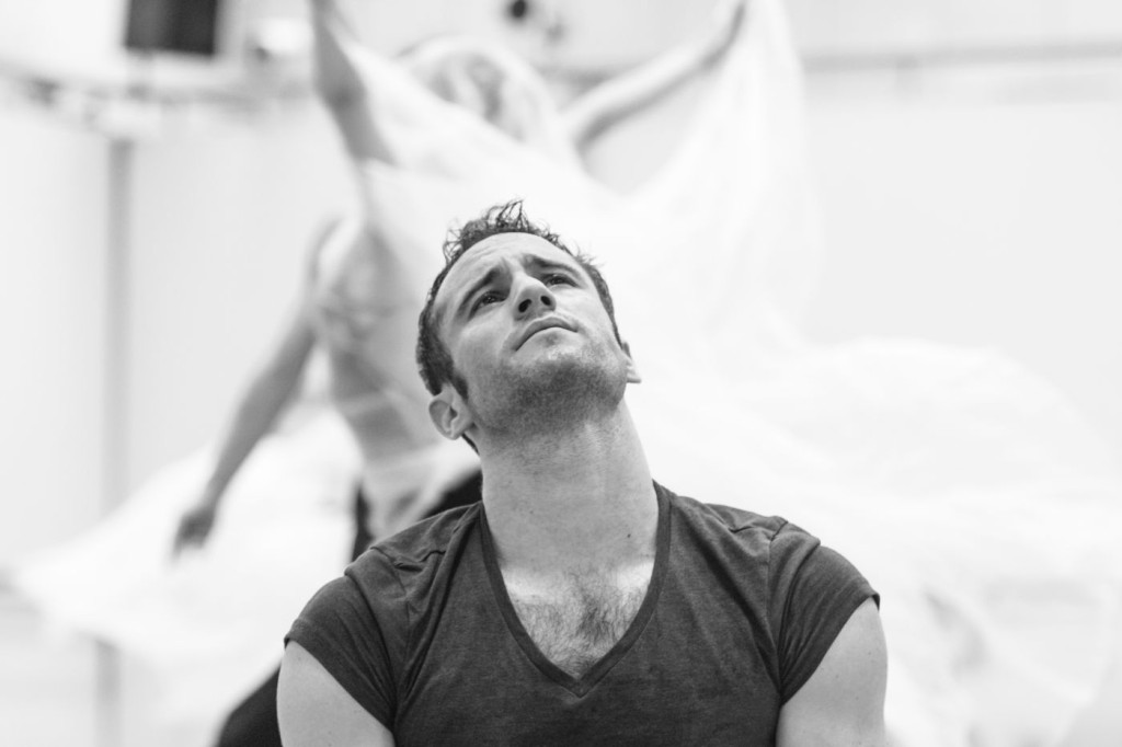 5. Fabien Voranger rehearsing David Dawson's "Giselle", photo: Ian Whalen