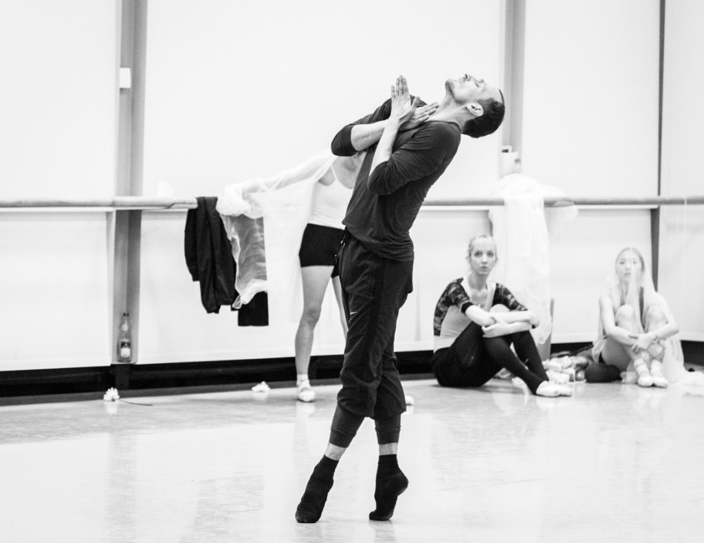 18. Jiří Bubeníček, rehearsal of David Dawson's “Giselle”, Semperoper Ballet © I.Whalen