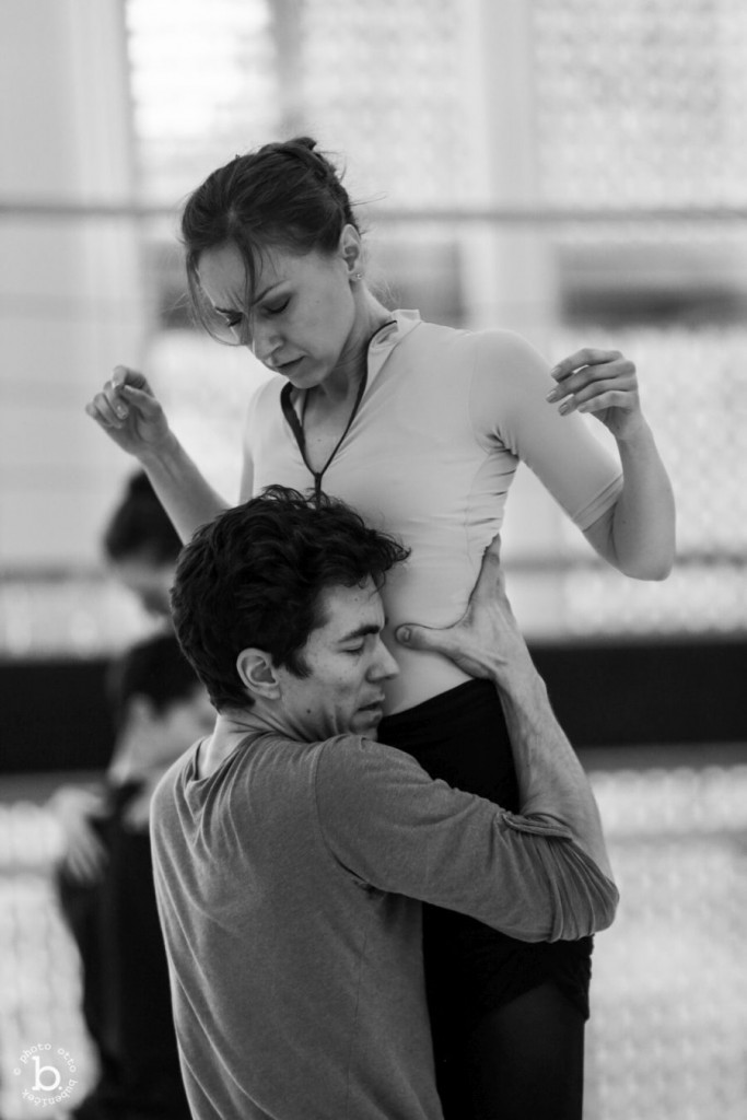 11. T.Kmetec and P.Đorčevski, rehearsal of “Doctor Zhivago”, chor.: J.Bubeníček, SNG Opera in Balet Ljubljana © O.Bubeníček 2016