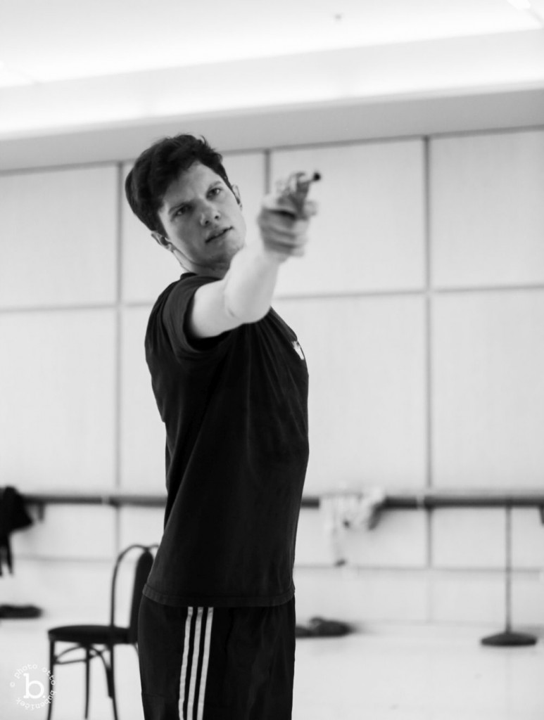 6. L.Žiher, rehearsal of “Doctor Zhivago”, chor.: J.Bubeníček, SNG Opera in Balet Ljubljana © O.Bubeníček 2016