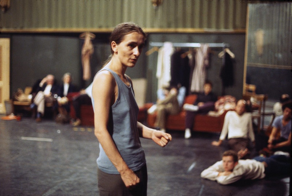 3. P.Bausch, rehearsal in the Lichtburg Wuppertal, ca. 1978, photo by U.Weiss © Pina Bausch Foundation 2016