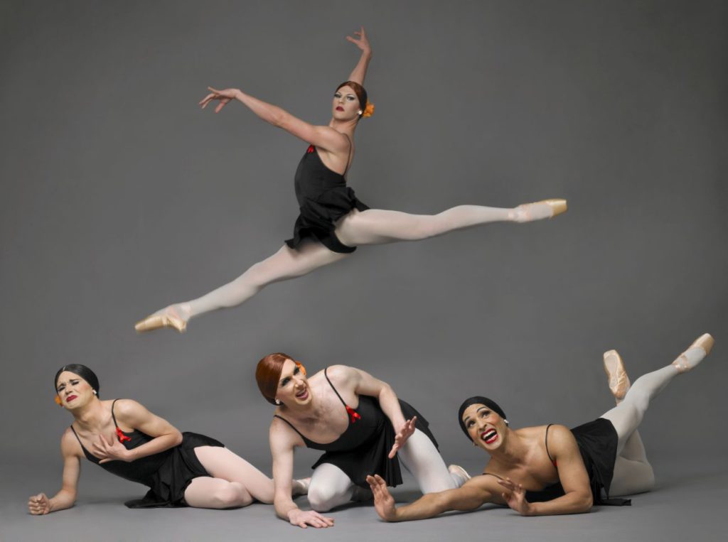 4. Ensemble, “Go for Barocco” by P.Anastos, Les Ballets Trockadero de Monte Carlo © S.Vaughan