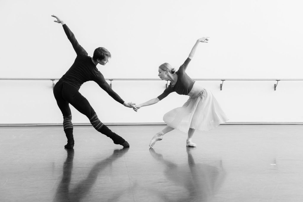 3. M.Walter and I.Salenko, rehearsal of N.Duato's “Nutcracker”, State Ballet Berlin © Y.Revazov 2016