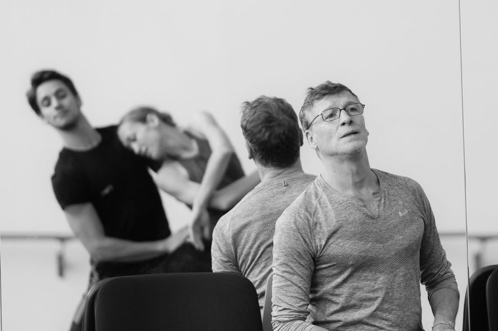 1. N.Duato, D.Vieira and K.Ovsyanick, rehearsal of N.Duato's “Nutcracker”, State Ballet Berlin © Y.Revazov 2016 