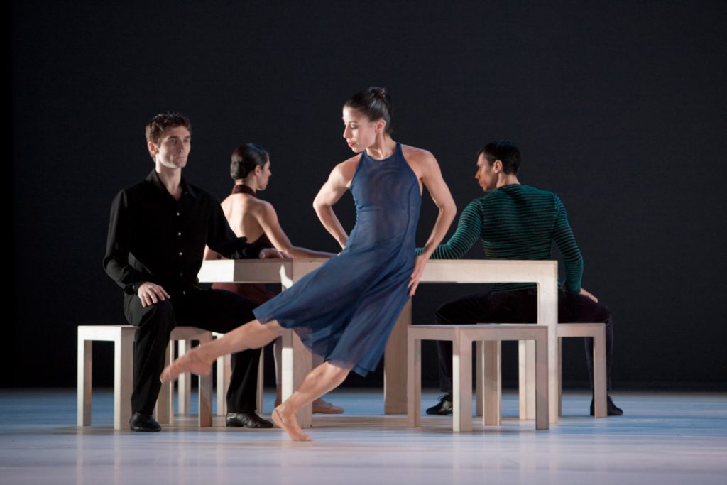 51. A.Boyetskyy, L.Rachedi, C.Francisco Sorg and O.R.Chacon, “Compositie” by H.van Manen, Ballett am Rhein © G.Weigelt