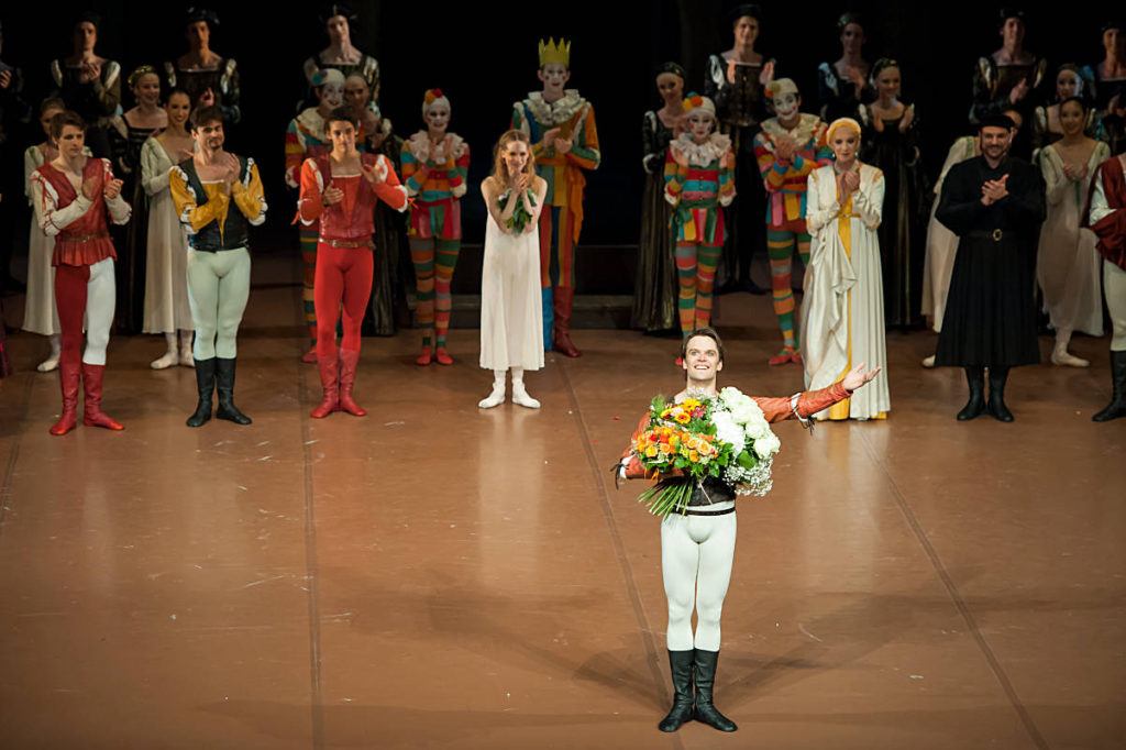 4. F.Barankiewicz, D.Moore, N.Godunov, D.Camargo, A.Amatriain, M.Witham and R.D'Alesio, “Romeo and Juliet” by J.Cranko, Stuttgart Ballet 2014 © R.Novitzky