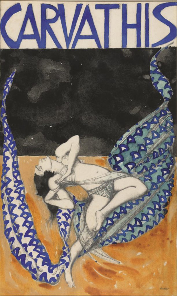 2. Poster for “The Eccentric Beauty”, dance suite by E.Satie 1921 © Paris, Bibliothèque littéraire Jacques Doucet 