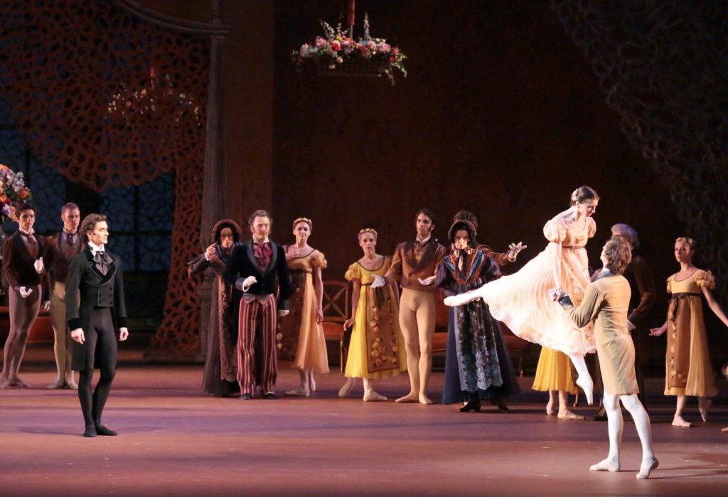 5. V.Lantratov, A.Tikhomirova, S.Chudin and ensemble, “Onegin” by J.Cranko, Bolshoi Ballet © Bolshoi Theatre / D.Yusupov