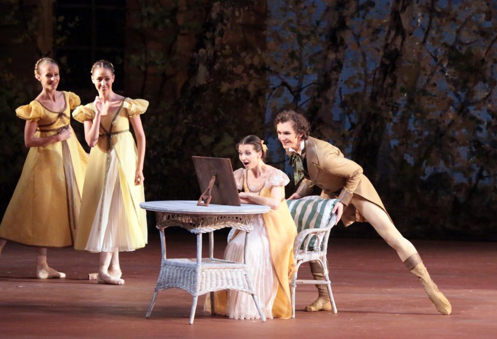 1. A.Tikhomirova, S.Chudin and ensemble, “Onegin” by J.Cranko, Bolshoi Ballet © Bolshoi Theatre / D.Yusupov