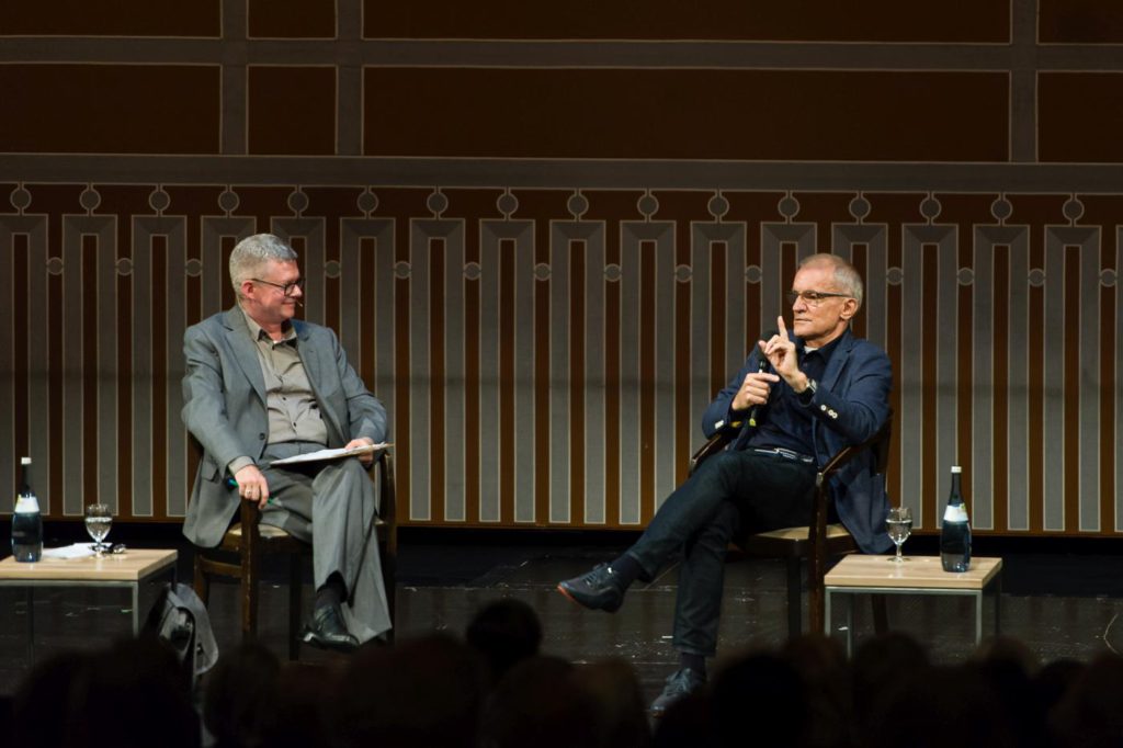 2. T.Schleider and R.Anderson, matinée talk © Stuttgart Ballet