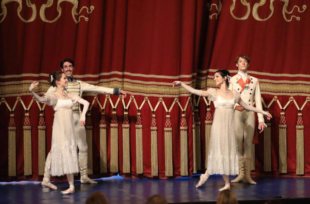 6. M.Shirinkina, J.Amo, I.Amista and J.Cook, “A Midsummer Night's Dream” by J.Neumeier, Bavarian State Ballet 2017 © W.Hösl 