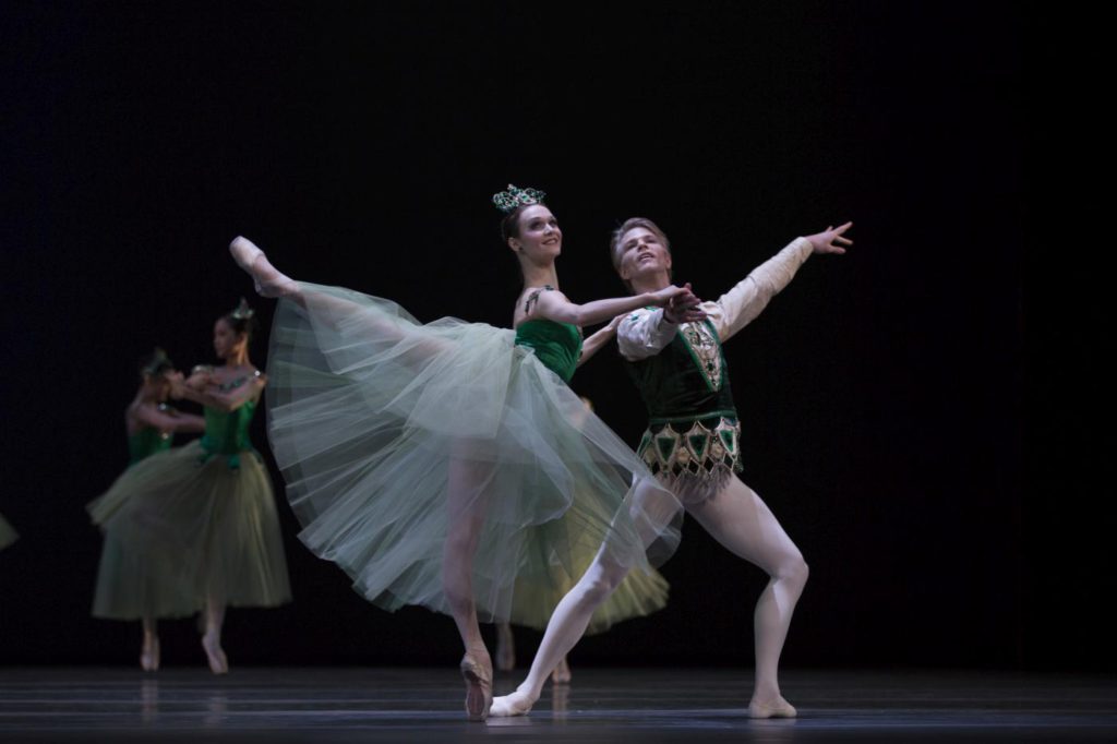 9. J.Dronina and M.Rademaker, “Jewels” by G.Balanchine, Dutch National Ballet © A.Sterling