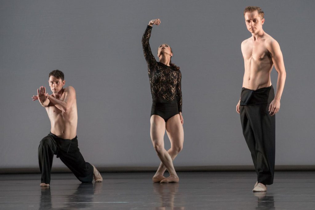 8. B.Narnhammer, M.Dias and A.Stashak,“Fourmis” by S.Locsin, Ballett am Rhein © G.Weigelt 