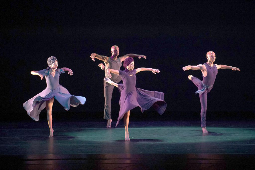 2. B.Pereyra, G.A.Sims, L.C.Sims and M.Rushing, “Four Corners” by R.K. Brown, Alvin Ailey American Dance Theater © C.Duggan