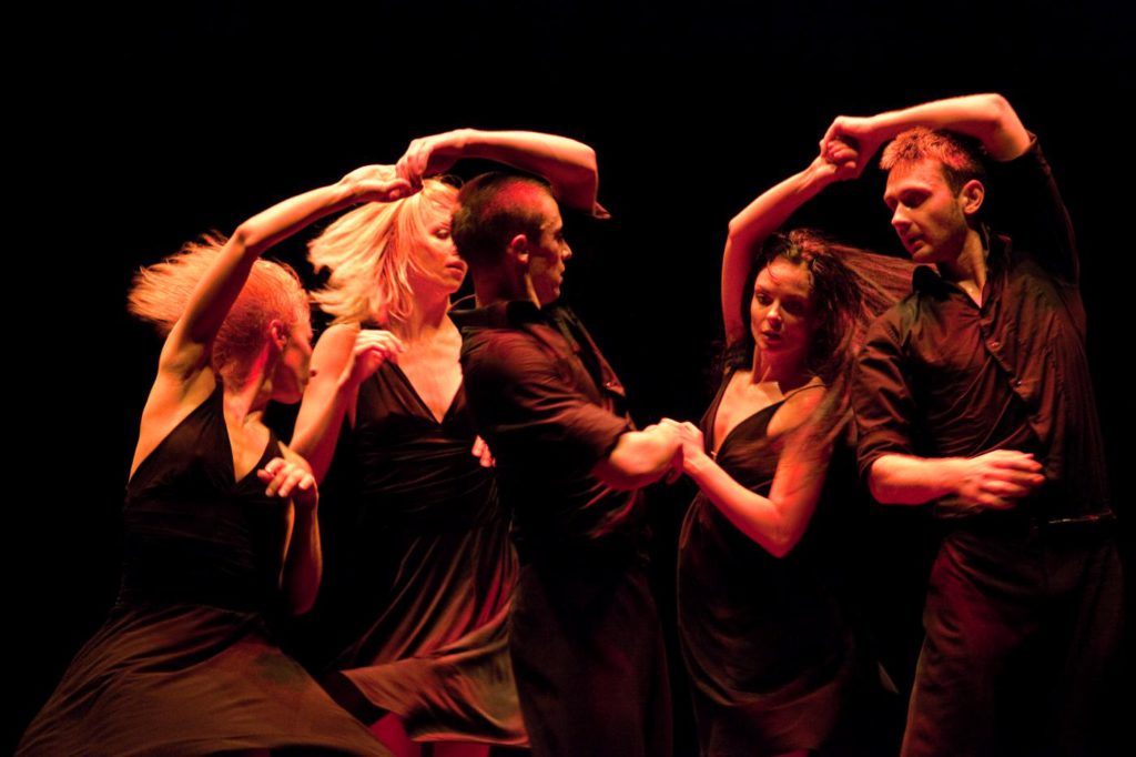 17. A.Liashenko, K.Sapun, K.Wojeński, M.Fiedler and R.Bondara, "The Rite of Spring" by E.Gat, Polish National Ballet © E.Krasucka