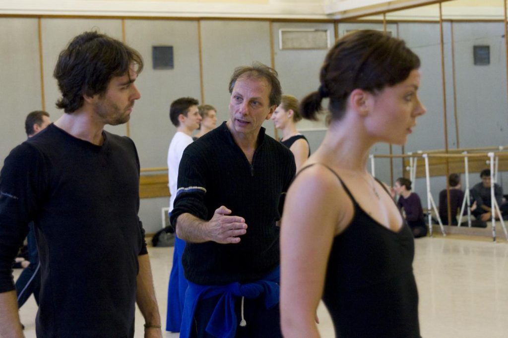 8. A.Kozal, K.Pastor and M.Fiedler during a rehearsal, Polish National Ballet © E.Krasucka