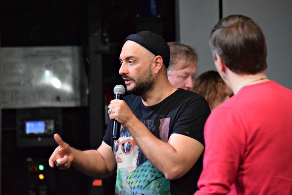 15. K.Serebrennikov during rehearsals for “Chaadsky” by A.Manotskov, directed by K.Serebrennikov, Helikon-Opera Moscow 2017 © I.Shymchak