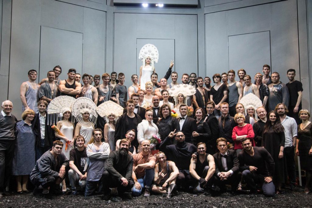 18. After the premiere of “Chaadsky” by A.Manotskov, directed by K.Serebrennikov, Helikon-Opera Moscow 2017 © A.Molyanova 