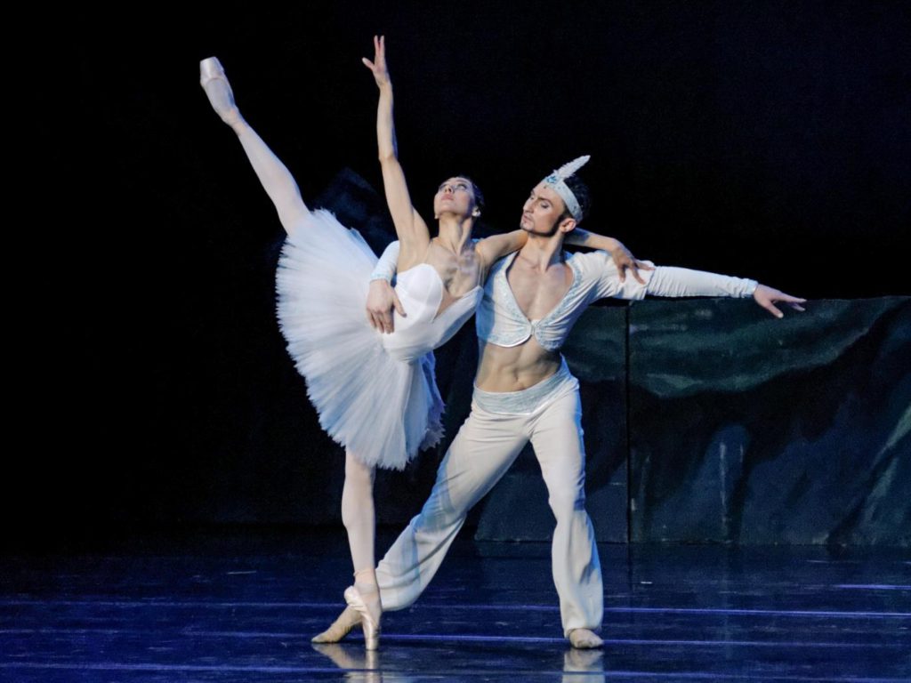 34. Anastasia Čumakova and Genadij Žukovskij, “La Bayadère” by Marius Petipa, Lithuanian National Opera and Ballet Theatre © M.Aleksa