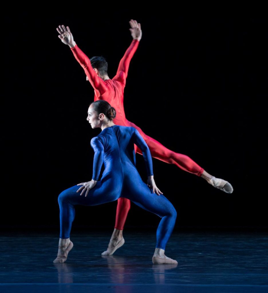 9. M.Dias and D.Vizcayo, “Polish Pieces” by H.van Manen, Ballett am Rhein 2018 © G.Weigelt