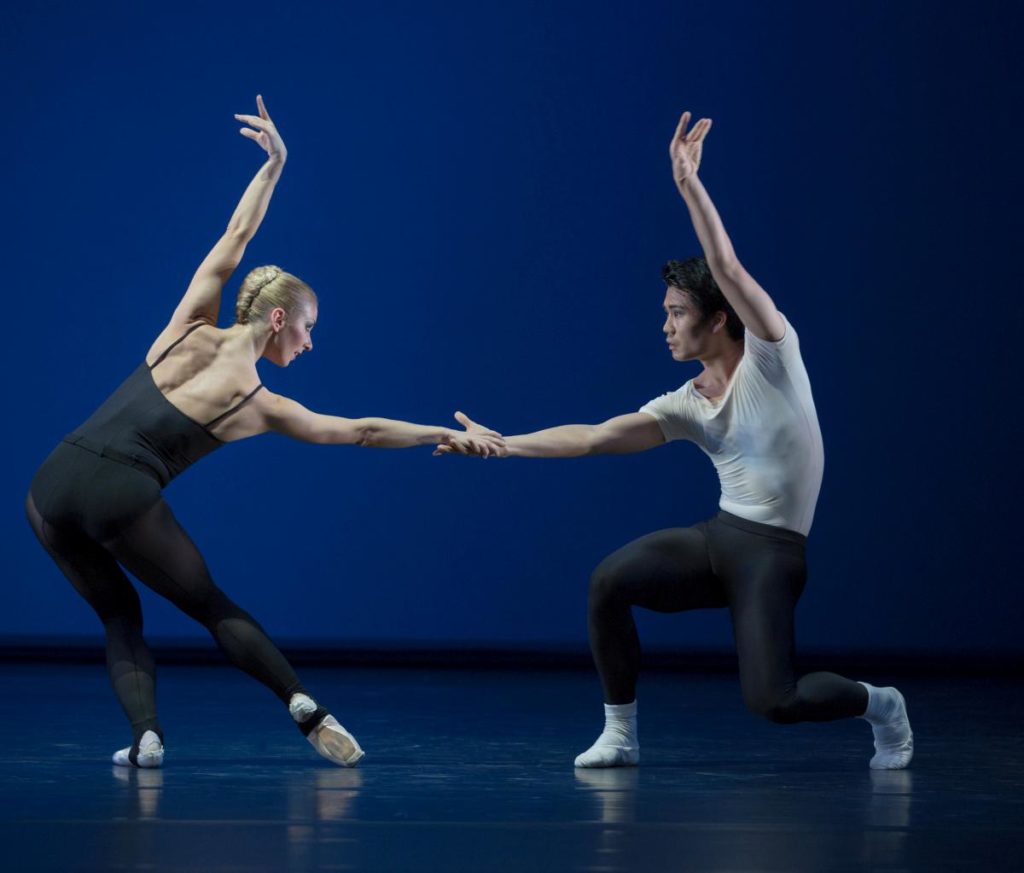 1. A.Liashenko and E.White, “Stravinsky Violin Concerto” by G.Balanchine © The George Balanchine Trust, Ballett am Rhein 2018 © G.Weigelt