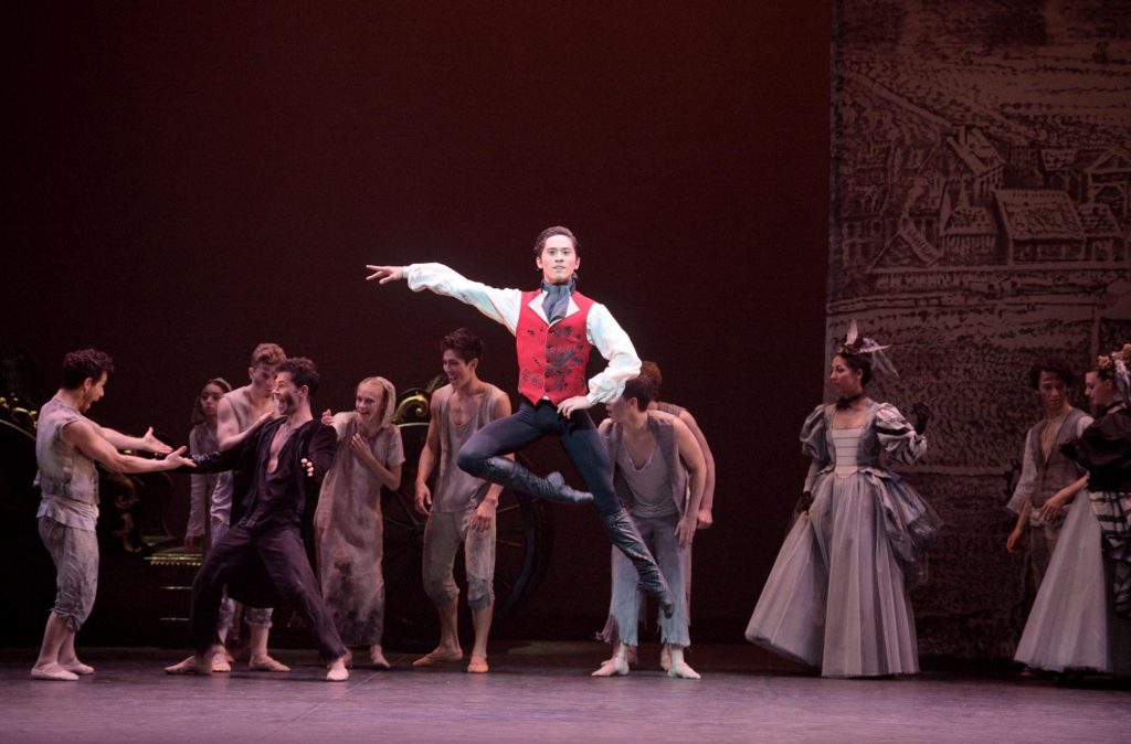 2. J,Cirio and ensemble, “Manon” by K.MacMillan, English National Ballet 2019 © ENB / L.Liotardo