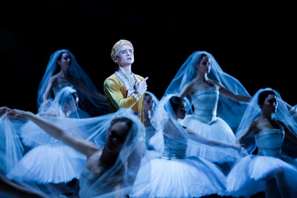 9. D.Simkin and corps de ballet, “La Bayadère” by M.Petipa reconstructed by A.Ratmansky, State Ballet Berlin 2018 © Y.Revazov