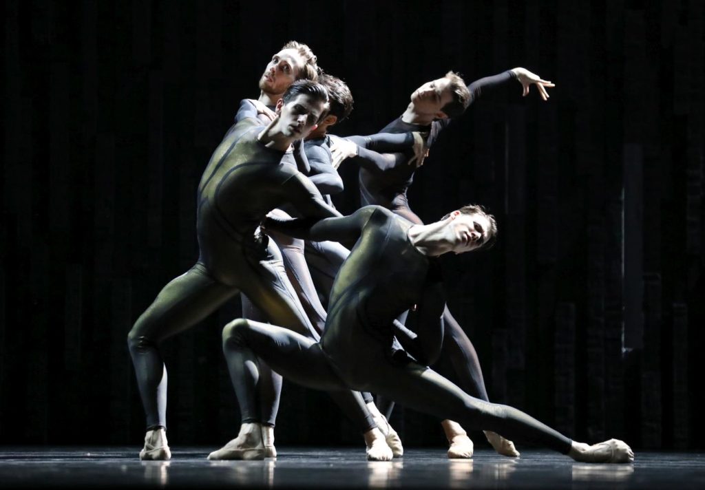 10. J.Stout, D.Elia, M.ten Kortenaar, J.Wright and C.Allen, “Requiem” by D.Dawson, Dutch National Ballet 2019 © H.Gerritsen