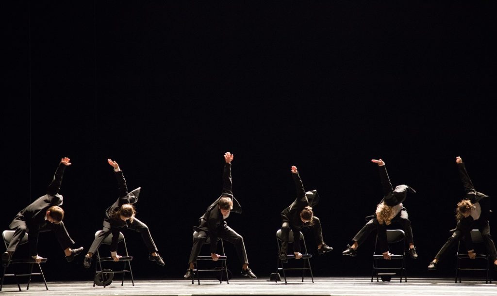 8. Ensemble, “Minus 16” by O. Naharin, Stanislavsky and Nemirovich-Danchenko Moscow Music Theatre 2019 © K. Zhitkova