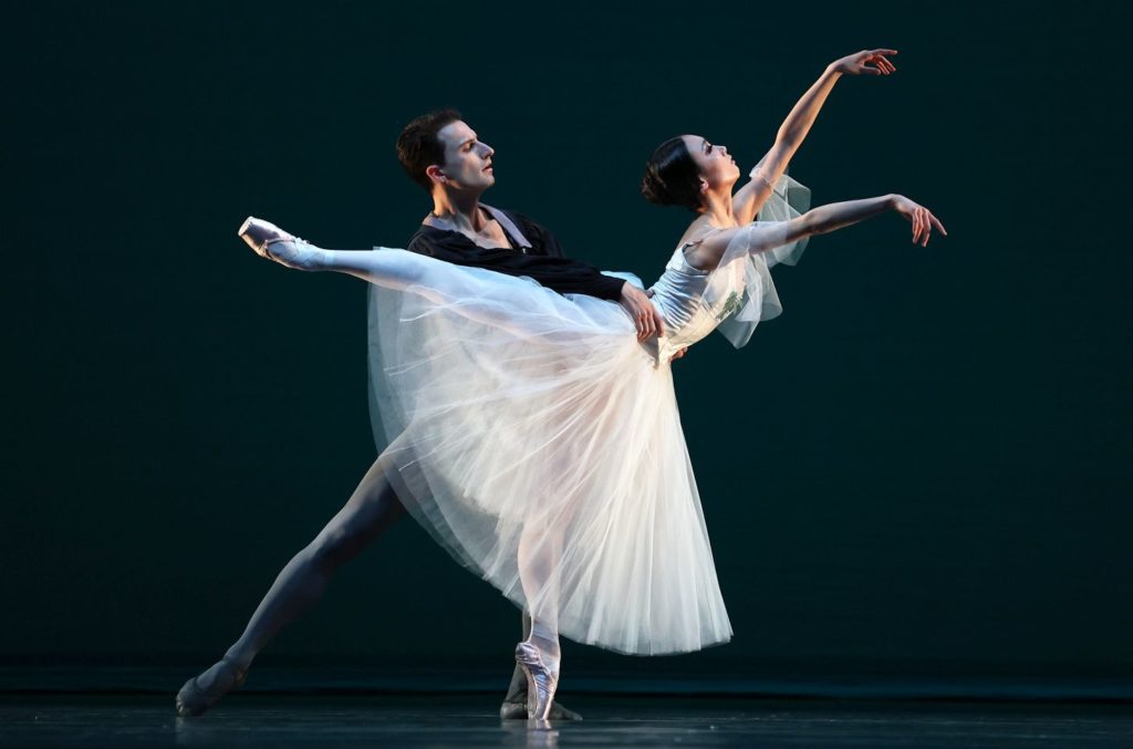 3. S.Velichko (Count Albrecht) and Q.Liu (Giselle), “Giselle“ by M.Petipa after J.Coralli and J.Perrot, production and additional choreography by R.Beaujean and R.Bustamante, Dutch National Ballet 2021 © H.Gerritsen