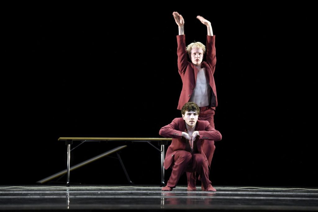 12. V.Ketelslegers and M.García, “You know, it's like...” by M.García, V.Ketelslegers, and A.Tavares; Ballet of the State Theater Nuremberg 2021 © B.Stöß