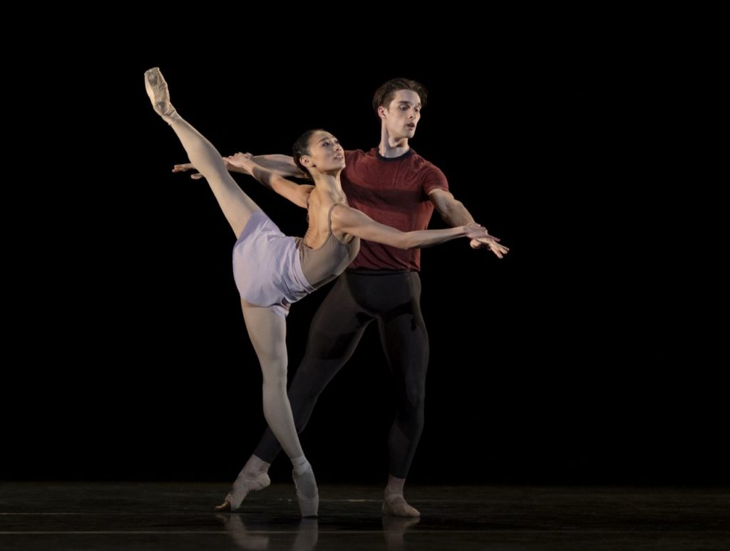 10. M.Sasaki and L.Bjørneboe Brændsrød, “ Outwardly Finds” by V.Zucchetti, The Royal Ballet 2021 © A.Uspenski