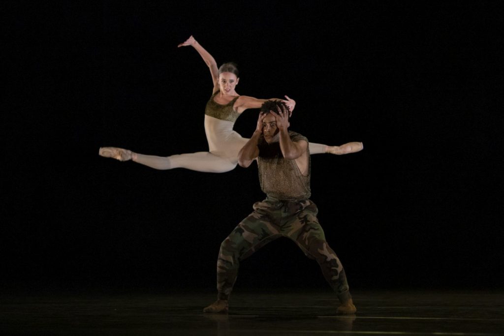 24. M.Bailey (Desdemona), and M.Sambé (Othello), “Othello's Limbo” by M.Sambé, The Royal Ballet 2021 © A.Uspenski