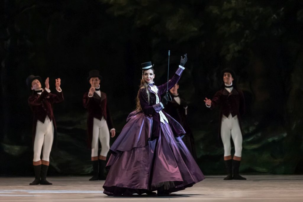 9. M.Hejduková (Fiancée) and ensemble, “The Sleeping Beauty” by M.Haydée after M.Petipa, Czech National Ballet 2021 © S.Gherciu 