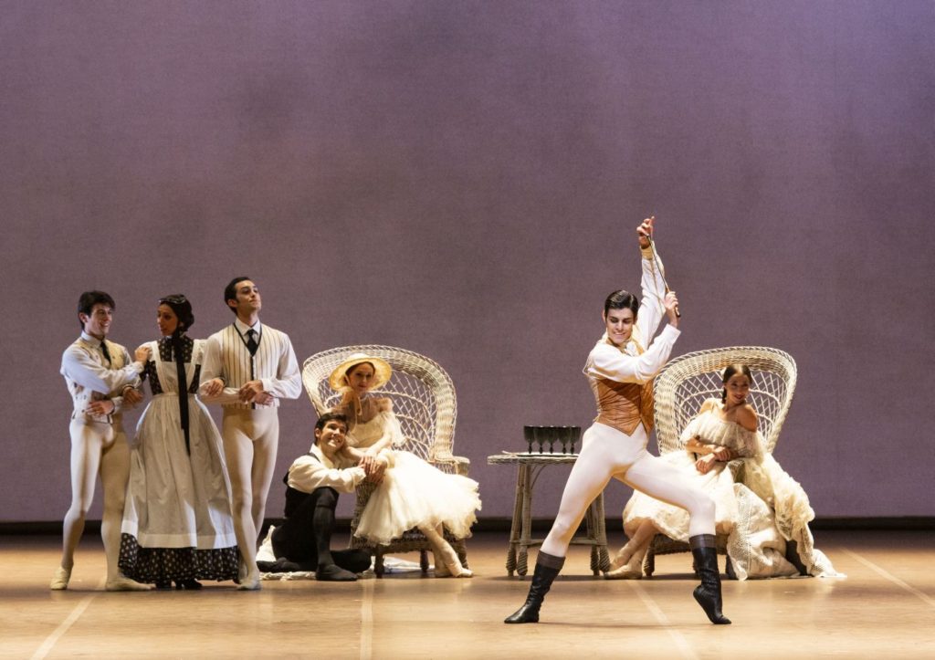 7. G.Starace (Gaston Rieux) and ensemble, “Lady of the Camellias” by J.Neumeier, Teatro alla Scala 2017 ©️ Teatro alla Scala / M.Brescia & R.Amisano