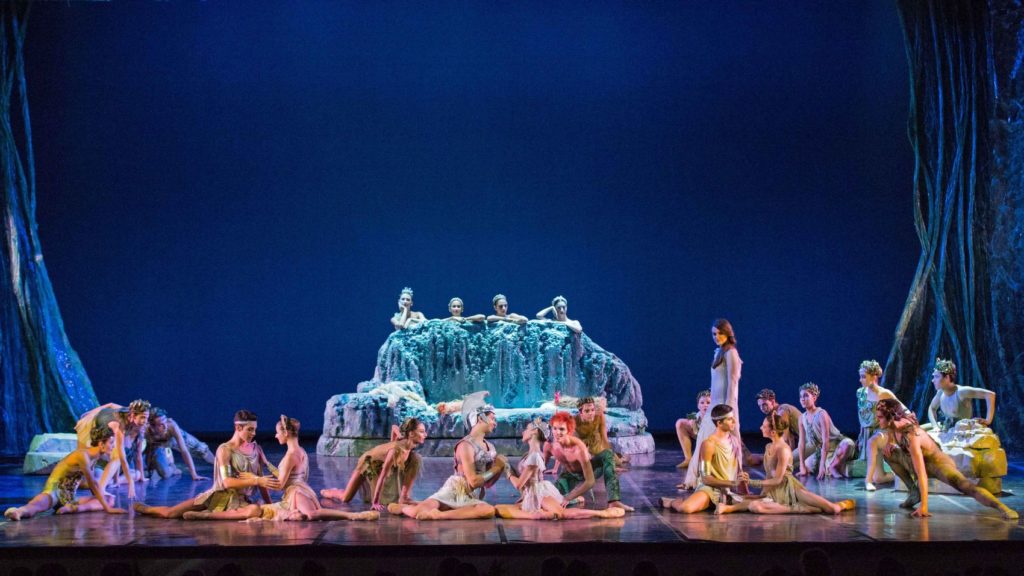 12. G.Tomaselli (Narrator) and ballet ensemble, “A Midsummer Night's Dream” by A.Delle Monache, Teatro dell’Opera di Roma Ballet School 2014 © Y.Kageyama