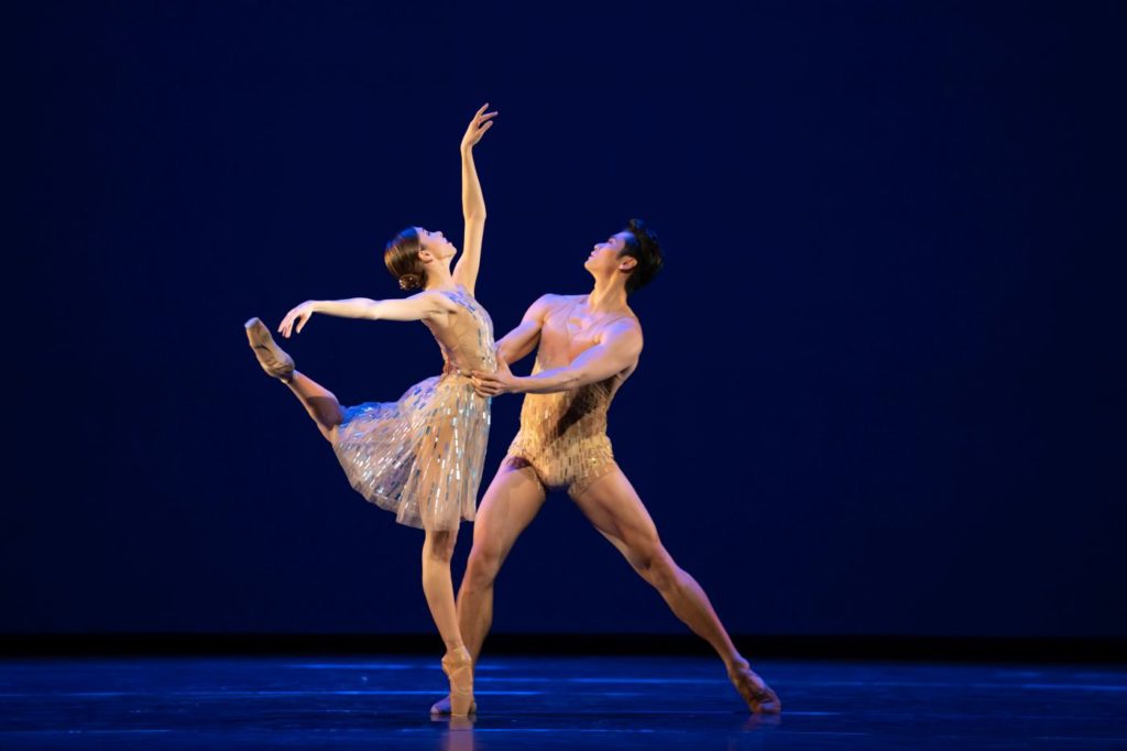 3. Y.Naghdi and R.Hirano, “Within the Golden Hour” by C.Wheeldon, The Royal Ballet 2021 © B.Cooper 