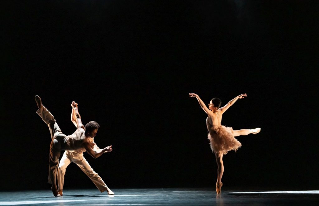 6. S.Węgrzyn, M.Sambé, and N.Osipova, “Optional Family: A Divertissement” by K.Abraham, The Royal Ballet 2021 © B.Cooper 