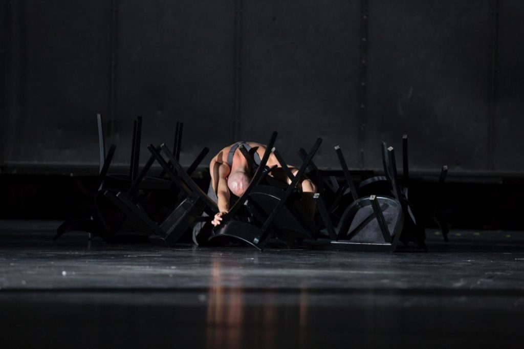 7. C.Tandy, “Sleeping Woman” by R.Behr, Tanztheater Wuppertal Pina Bausch 2021 © E.Rodoulis