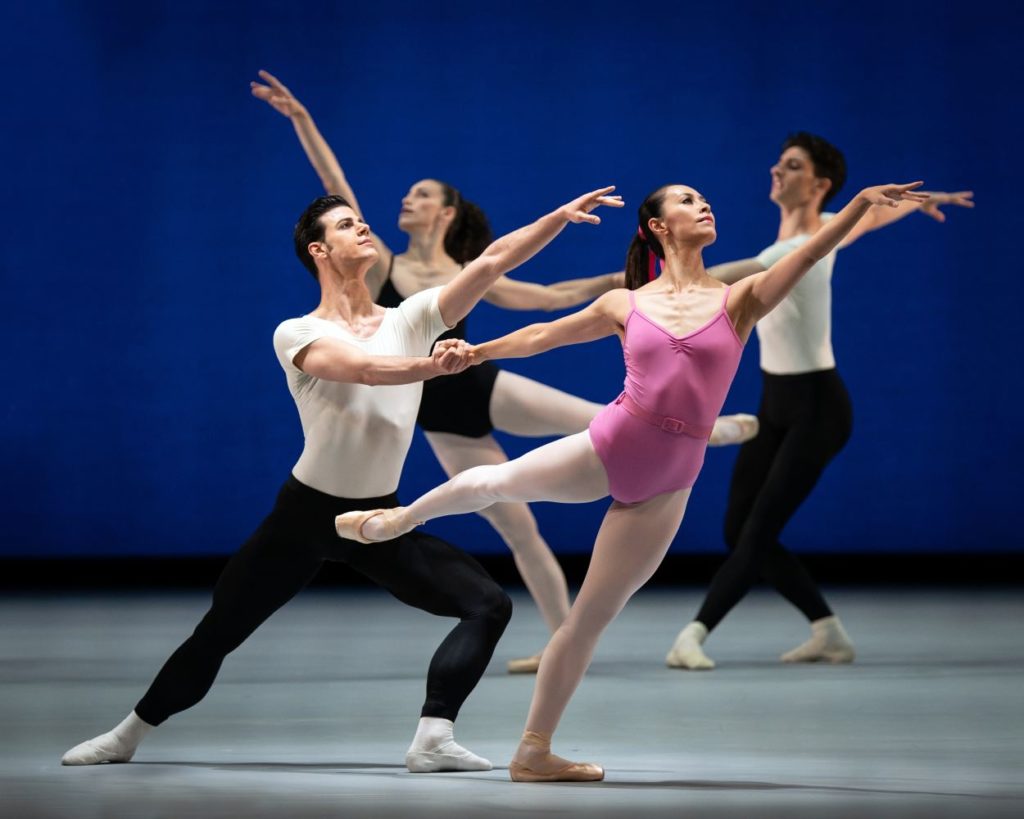 1. K.Hashimoto, D.Dato, A.Firenze, and D.Tariello, “Symphony in Three Movements” by G.Balanchine © The George Balanchine Trust, Vienna State Ballet 2021 © Vienna State Ballet / A.Taylor