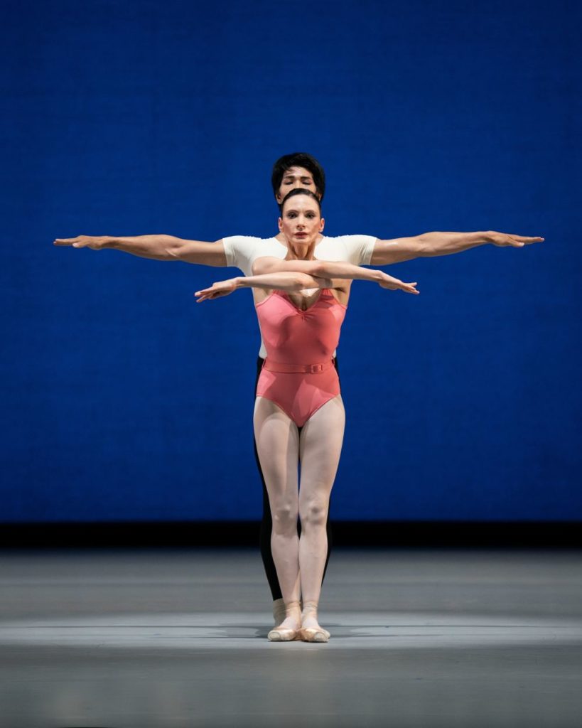 2. L.Konovalova and M.Kimoto, “Symphony in Three Movements” by G.Balanchine © The George Balanchine Trust, Vienna State Ballet 2021 © Vienna State Ballet / A.Taylor