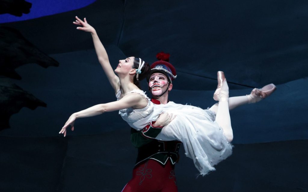 4. M.Makhateli (Clara Staalboom) and E.Wijnen (Nutcracker), “The Nutcracker and The Mouse King” by T.van Schayk and W.Eagling, Dutch National Ballet 2021 © H.Gerritsen